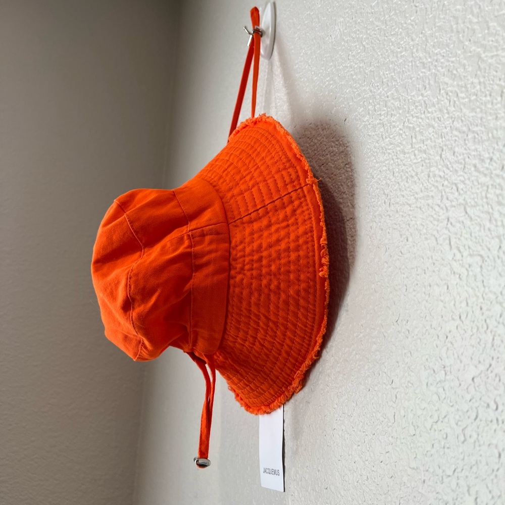NWT Jacquemus Orange Bucket Hat, OS - Picture 2 of 6